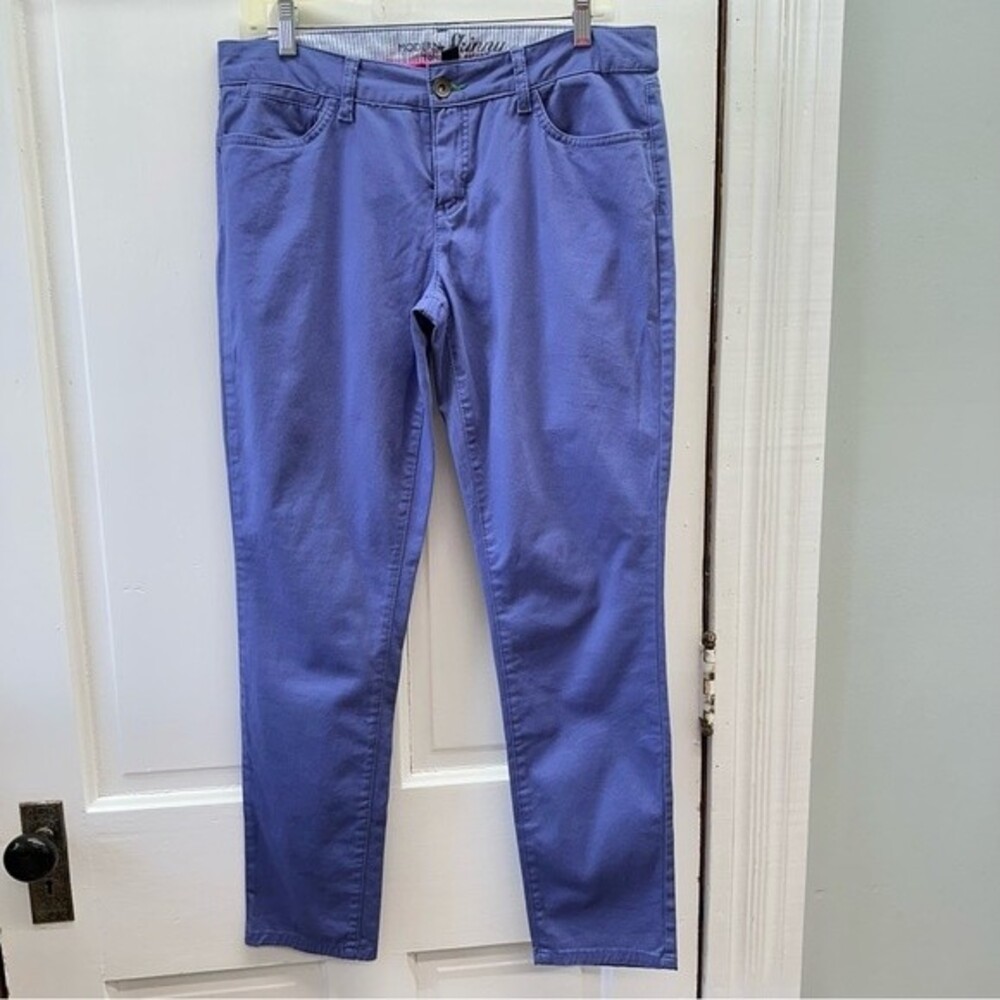 Tommy Hilfiger Slim Stretch Skinny Pants in Periwinkle